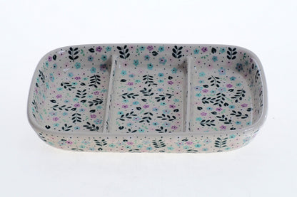 12-24 Półmisek dzielony L=24cm 16x24cm