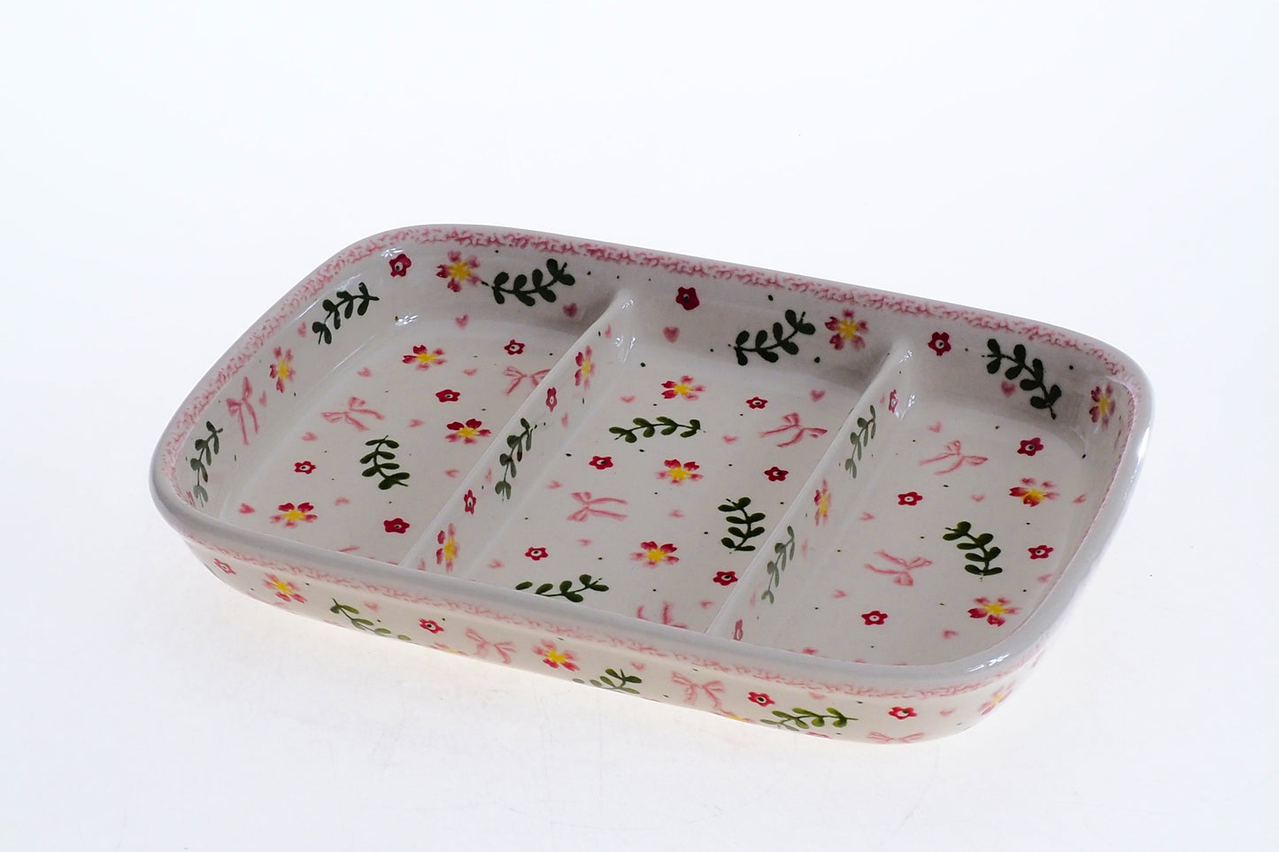 12-24 Półmisek dzielony L=24cm 16x24cm