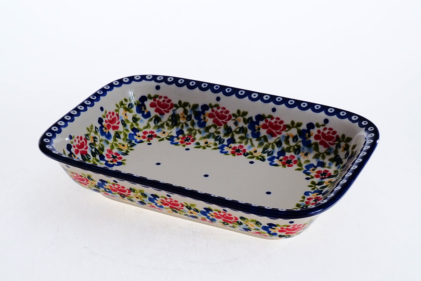 11-11 Zapiekacz- półmisek prostokątny H=5,7cm, 16,5x23,5cm