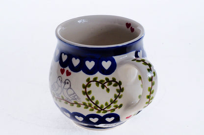 1-17 Großer Becher, Höhe 9 cm, Volumen 0,35 l
