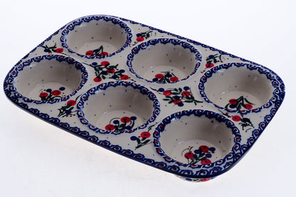 11-17 Foremka do muffinek H=3,5cm, L=29cmx20cm