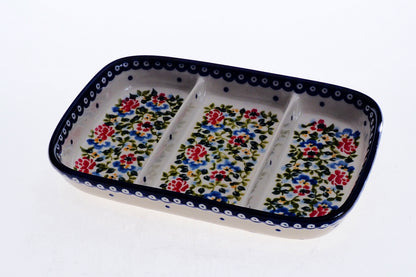 12-24 Półmisek dzielony L=24cm 16x24cm