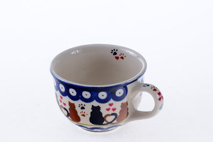 1-04 Tasse H=6,5 cm, Ø 9,3 cm, Volumen 0,23 l