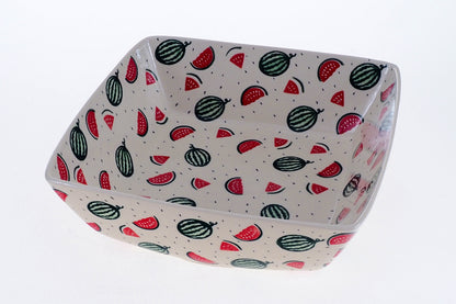 3-61 Quadratische Schale H=7cm; 23x23cm