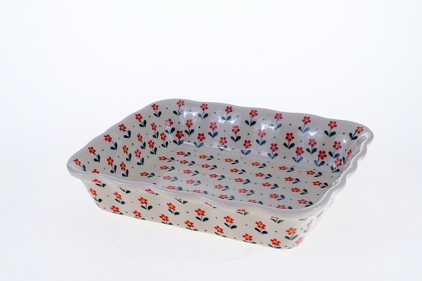 11-18 Zapiekacz z falowanym rantem H=5cm, 24x19cm