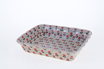 11-18 Zapiekacz z falowanym rantem H=5cm, 24x19cm