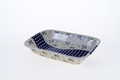 11-11 Zapiekacz- półmisek prostokątny H=5,7cm, 16,5x23,5cm