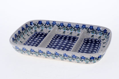 12-24 Półmisek dzielony L=24cm 16x24cm