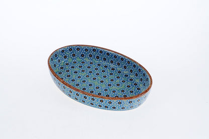 11-33 Zapiekacz owalny bez uszu 20,5x13,5cm; H=4cm