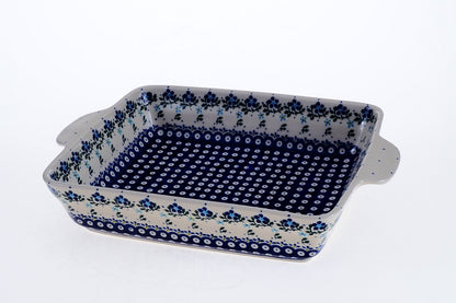 11-31 Średni zapiekacz prostokątny z uszami H=6cm; 20x29cm