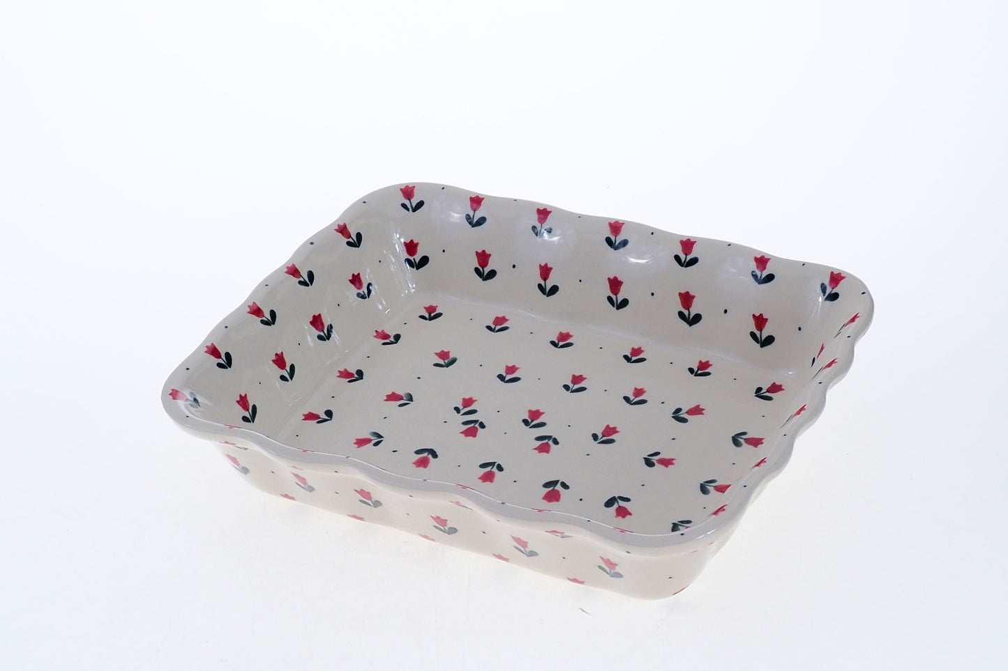 11-18 Zapiekacz z falowanym rantem H=5cm, 24x19cm
