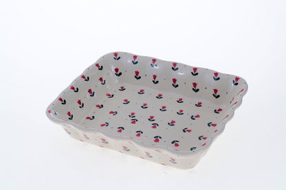 11-18 Zapiekacz z falowanym rantem H=5cm, 24x19cm
