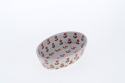 11-21 Zapiekacz owalny mały H=4cm, 16x11cm