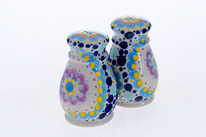 8-02 Solniczka grzybek- komplet 2szt H=7cm, Ø 5cm