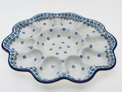 8-57 Teller für 10 Eier, Höhe 2,5 cm, Durchmesser 28 cm
