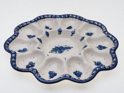 8-57 Teller für 10 Eier, Höhe 2,5 cm, Durchmesser 28 cm