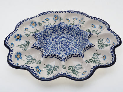 8-57 Teller für 10 Eier, Höhe 2,5 cm, Durchmesser 28 cm
