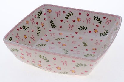 3-61 Quadratische Schale H=7cm; 23x23cm