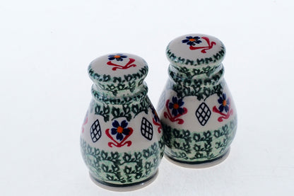 8-02 Solniczka grzybek- komplet 2szt H=7cm, Ø 5cm