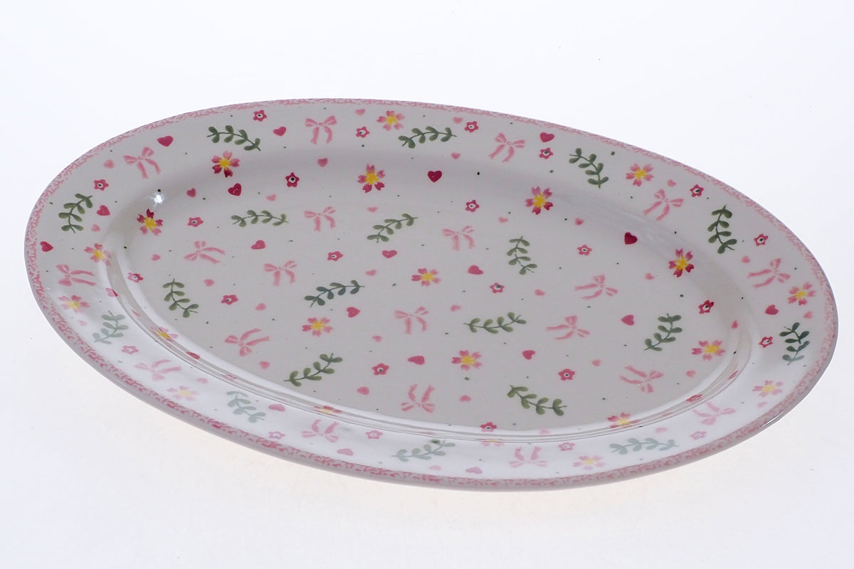 12-23 Półmisek owalny H=3,4cm, 23x33,5cm