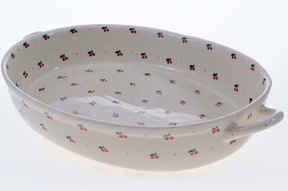 11-20 Zapiekacz owalny duży H=7,5cm, 28x36,5cm