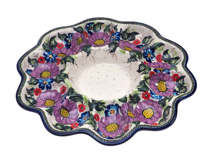 8-57 Teller für 10 Eier, Höhe 2,5 cm, Durchmesser 28 cm