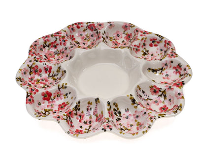 8-57 Teller für 10 Eier, Höhe 2,5 cm, Durchmesser 28 cm