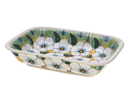 11-11 Zapiekacz- półmisek prostokątny H=5,7cm, 16,5x23,5cm