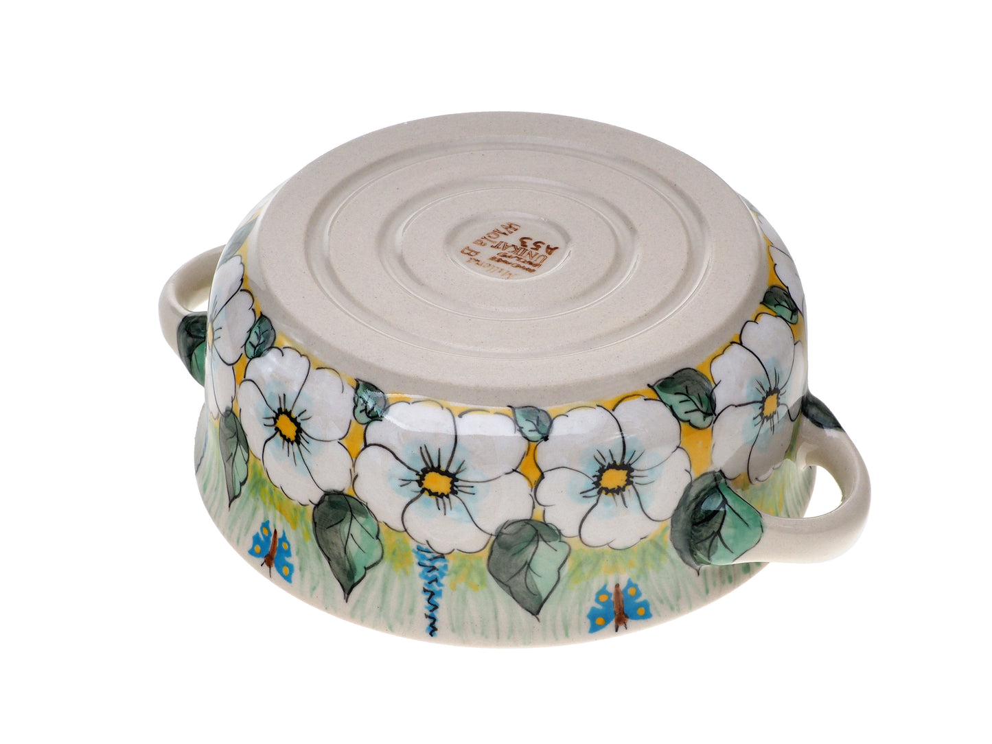 13-34 Rondel okrągły z bocznymi uszami H=6,8cm, Ø16,5cm