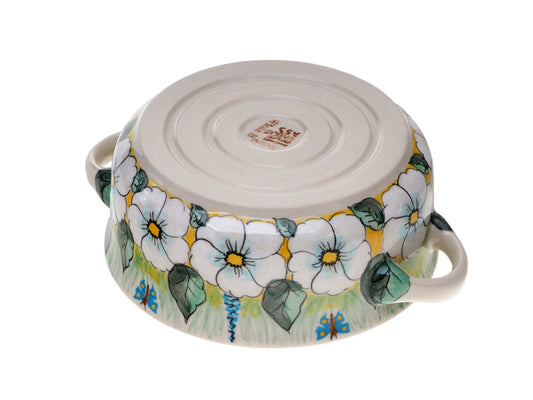 13-34 Rondel okrągły z bocznymi uszami H=6,8cm, Ø16,5cm