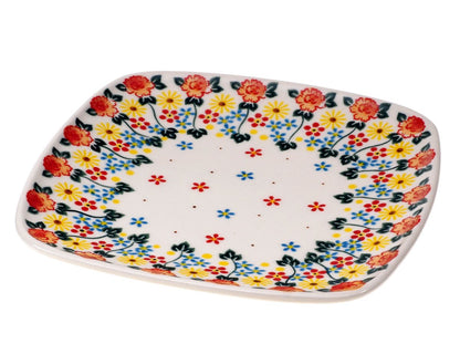 4-07 Dessertteller H=2,5 cm, 18 x 18 cm