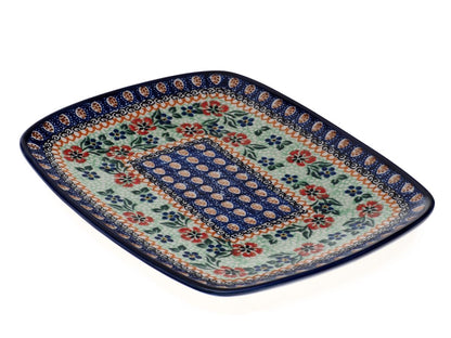 4-08 Dessertteller H=2,5 cm, 23 x 18,5 cm