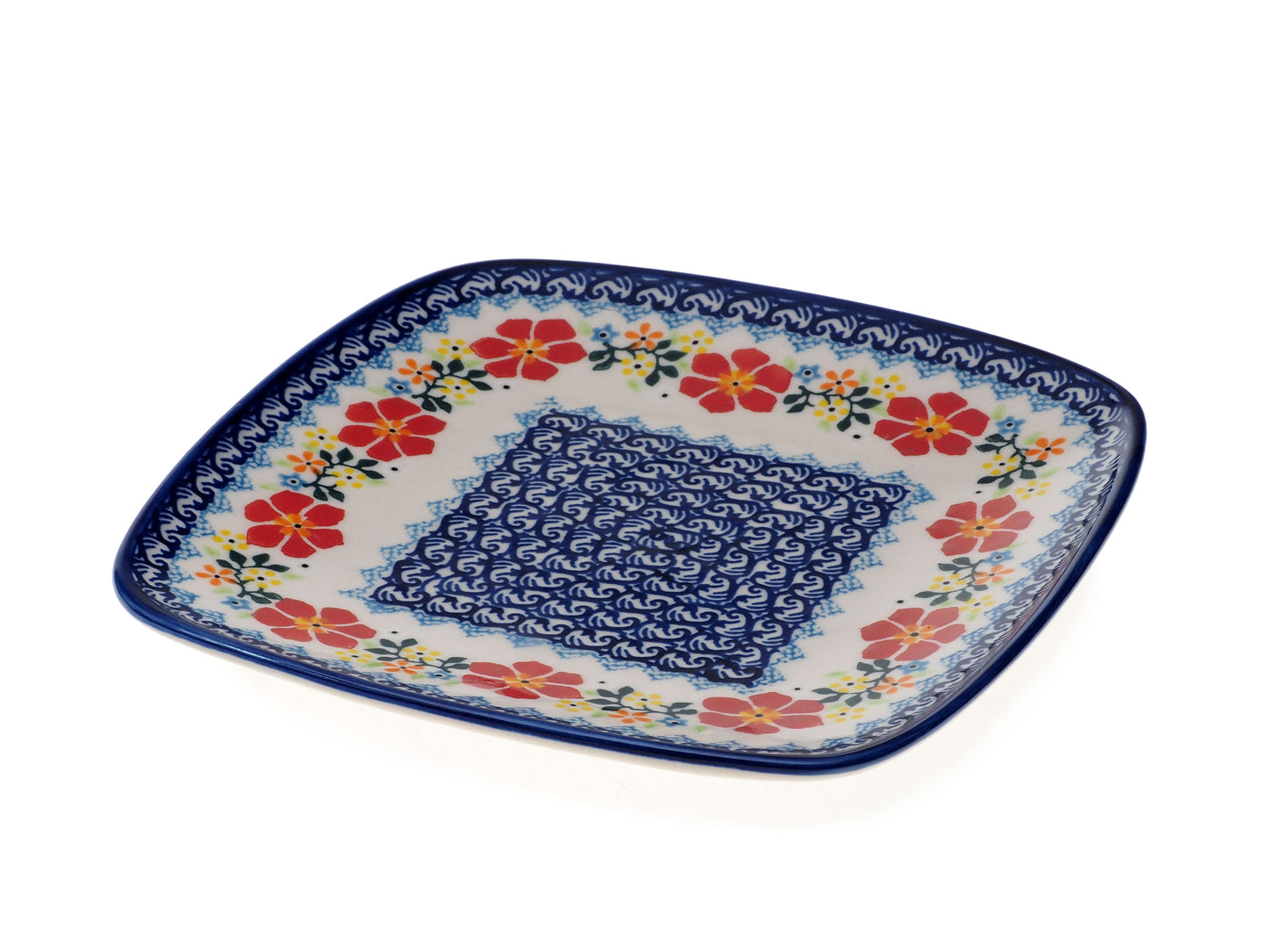 4-07 Dessertteller H=2,5 cm, 18 x 18 cm