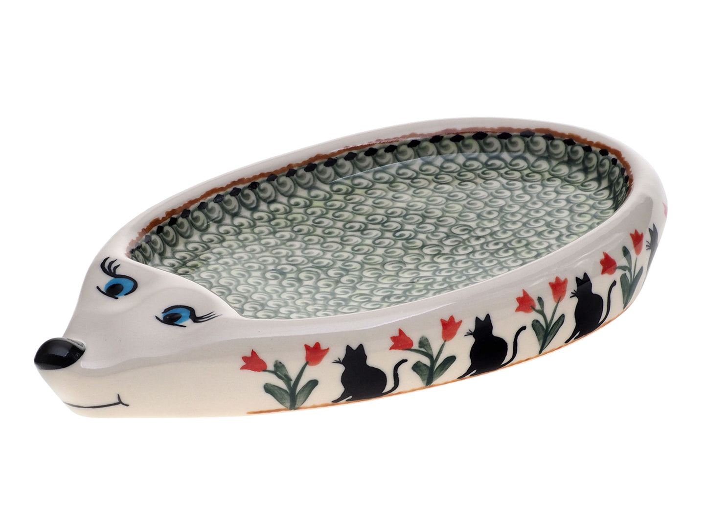 12-06 Jeż na rzeżuchę 14x23,5cm