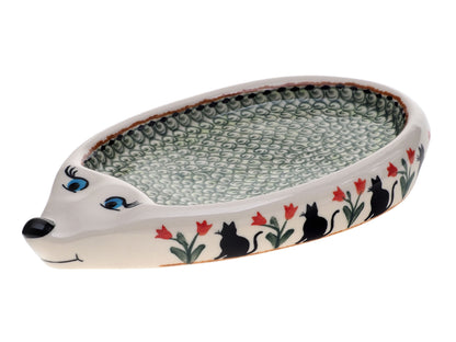 12-06 Jeż na rzeżuchę 14x23,5cm