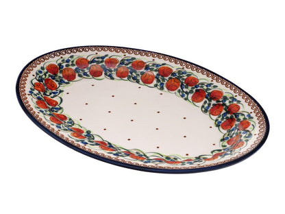 12-23 Półmisek owalny H=3,4cm, 23x33,5cm