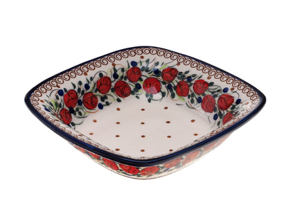 4-30 Tiefe quadratische Platte H=5cm, 18,2x18,2cm