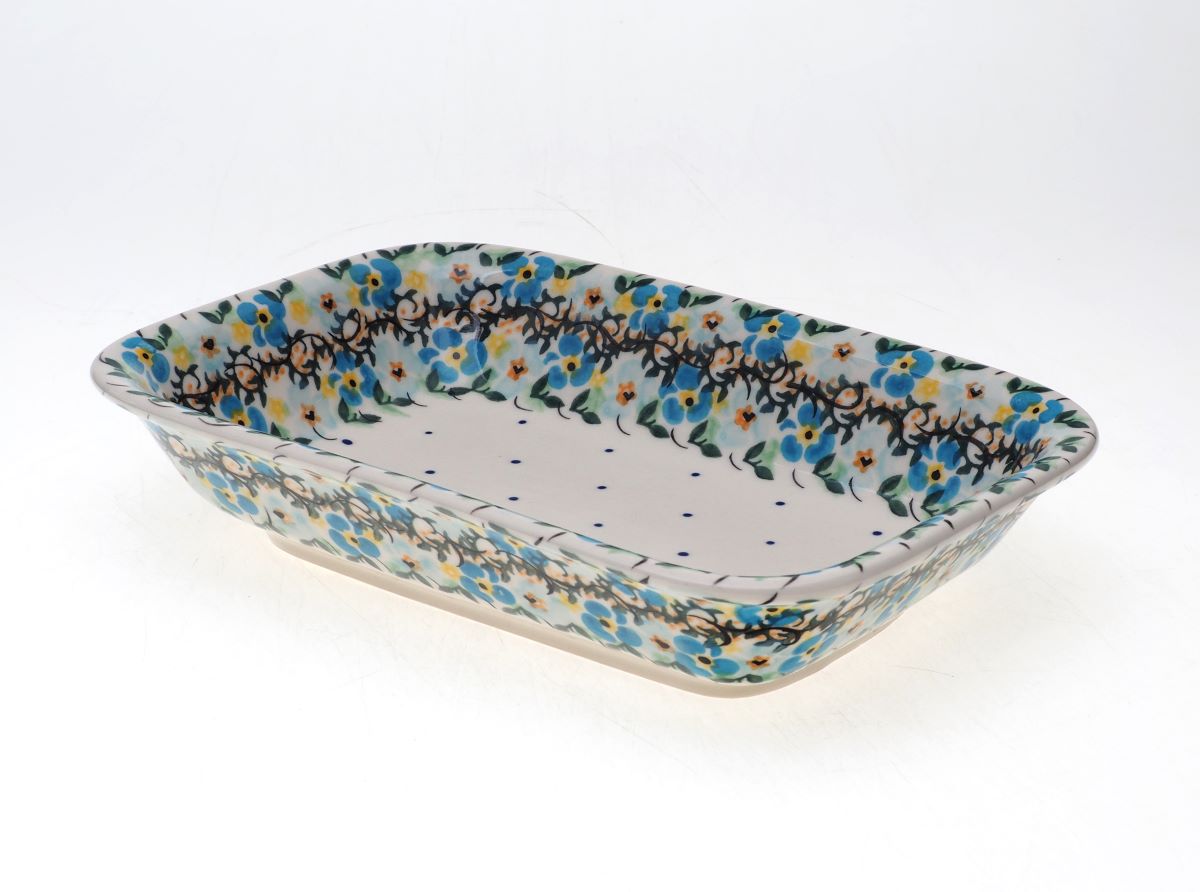 11-11 Zapiekacz- półmisek prostokątny H=5,7cm, 16,5x23,5cm