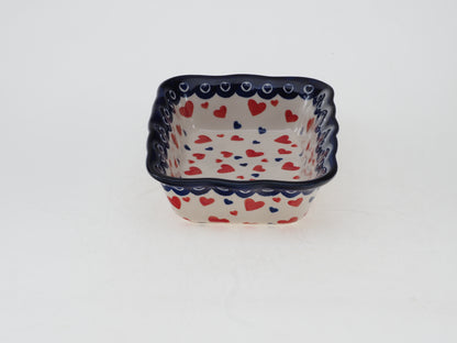 11-06-0201  Zapiekacz z falowanym rantem H=5cm, 20x15cm