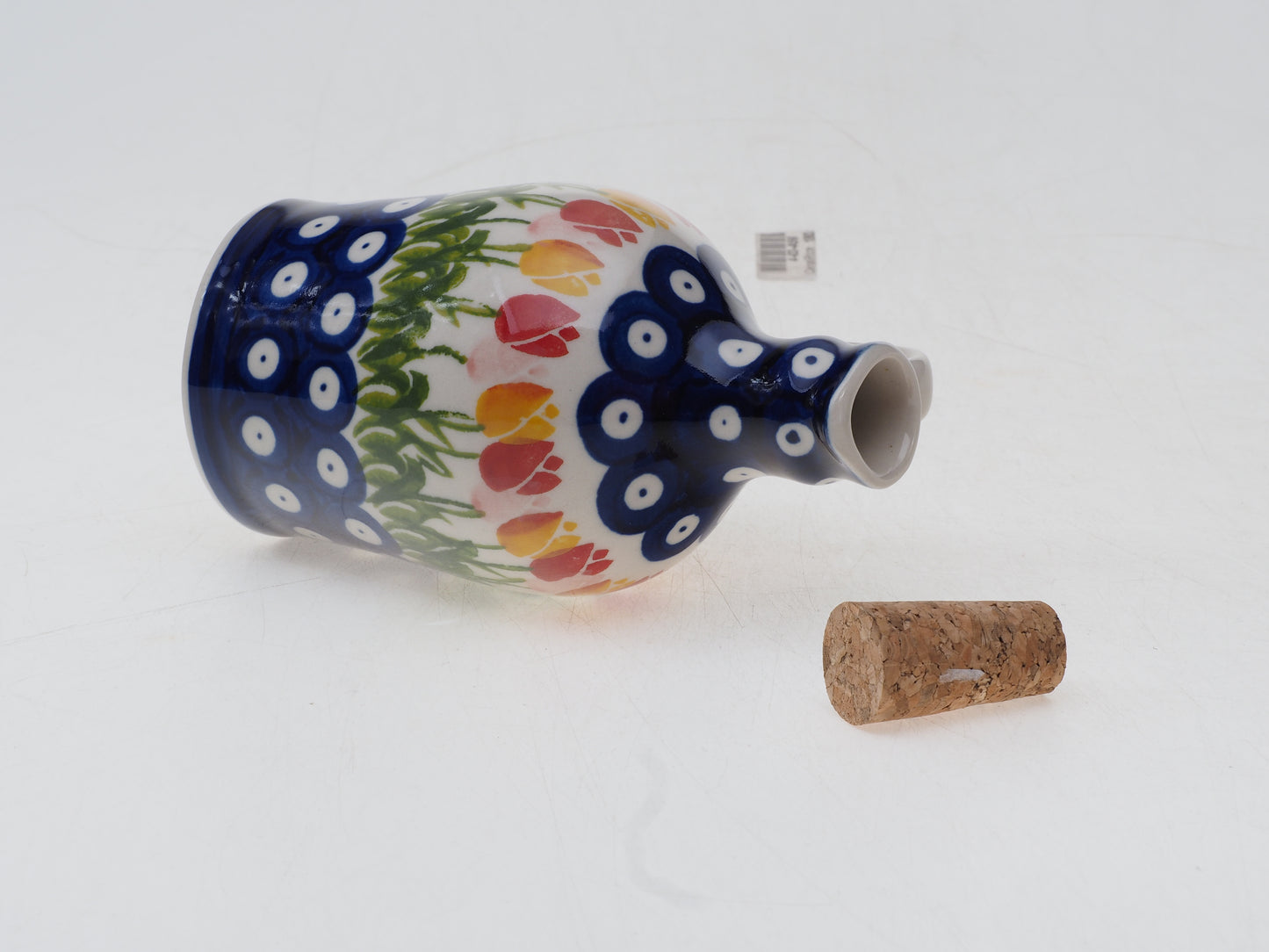 10-08-0252 Buteleczka H=13,4cm, vol. 0,26L