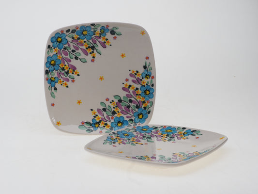 4-07-U88  Talerz deserowy H=2,5cm, 18x18cm