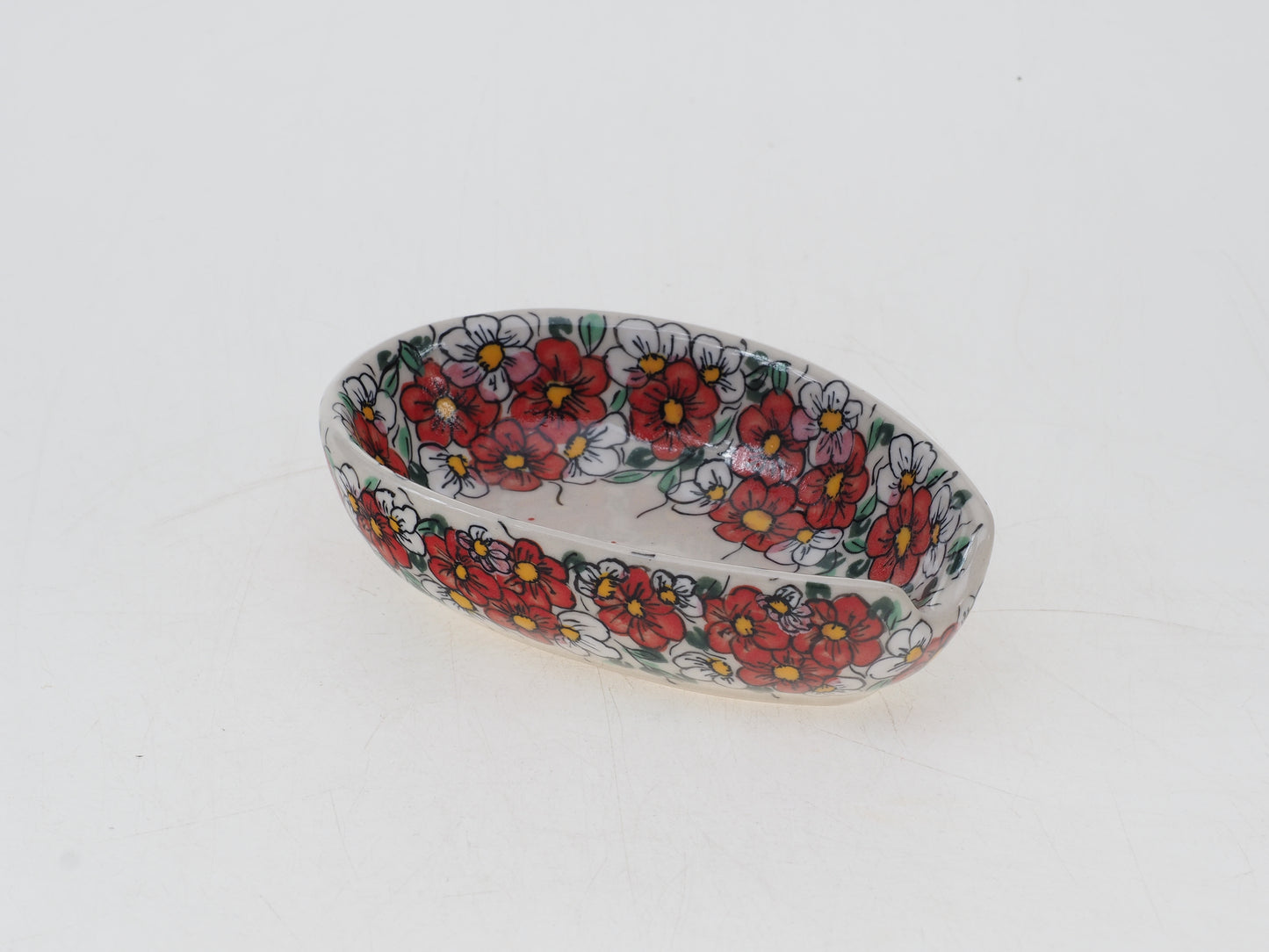 8-26-U84  Podstawka pod łyżkę 12.5x8.5cm