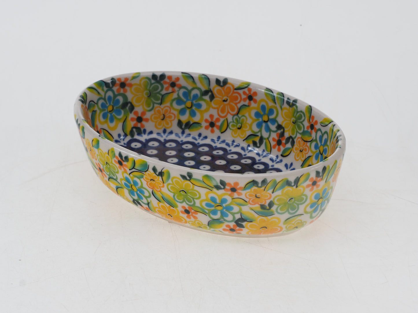 11-21-B193  Zapiekacz owalny mały H=4cm, 16x11cm