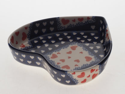 11-25 Zapiekacz serce H=4,2cm, 20,5x21cm