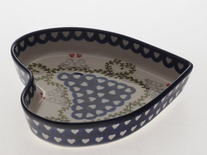 11-25 Zapiekacz serce H=4,2cm, 20,5x21cm