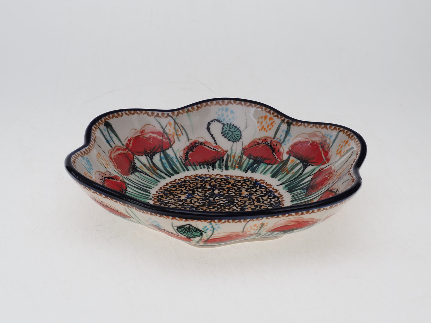 3-20 Miska falowana H=5cm, Ø20cm, vol.0,5L