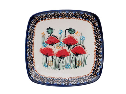 4-07 Dessertteller H=2,5 cm, 18 x 18 cm