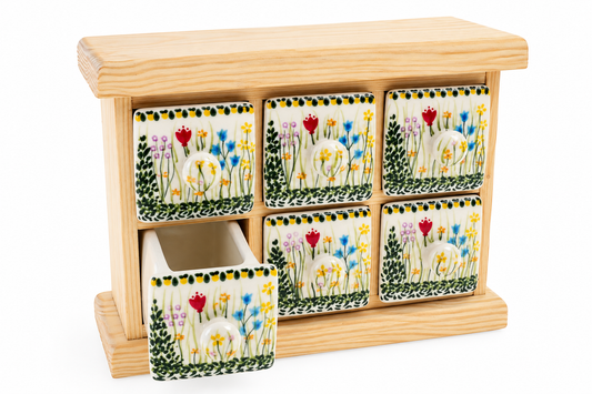 9-20 Szafka na 6 szufladek H=20cm, 26x10.5cm
